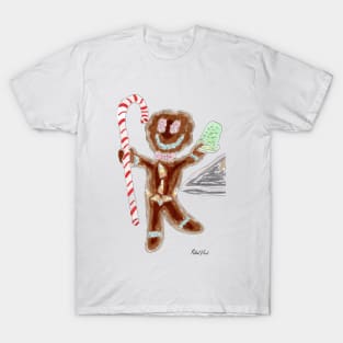 Gingerbread Man, Fresh Out of the Pan! T-Shirt